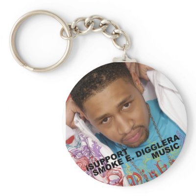 iSupport Smoke E. Digglera Music Key Chain by smokedigglera