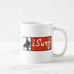 iSurf Red Coffee Mugs