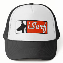 iSurf Red hats by ktreadwe iSurf Red hats