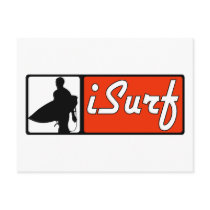 iSurf Red postcards