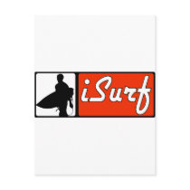 iSurf Red postcards
