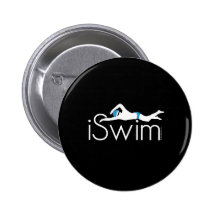 iswim - Male Pinback Button