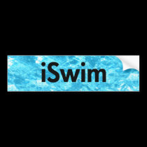 iswim pool background, iSwim (black) bumper stickers by bumper2bumper iswim pool background, iSwim (black) bumper stickers