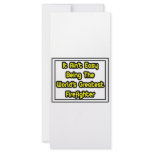 It Aint' Easy...World's Greatest Firefighter Custom Rack Cards