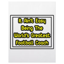 It Aint' Easy...World's Greatest Football Coach letterhead