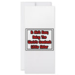 It Aint' Easy...World's Greatest Little Sister Custom Rack Cards