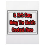 It Aint' Easy...World's Greatest Niece Letterhead Template