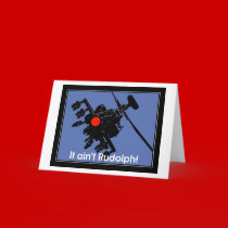 It ain't Rudolph cards