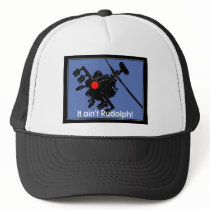 it aint rudolph mesh hats