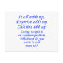 It all adds up! postcards