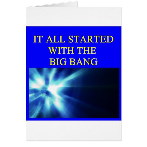 it all started with the big bang cards