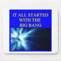 it all started with the big bang mouse mats