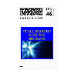 it all started with the big bang postage