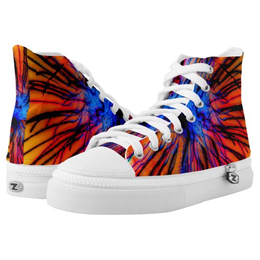 It Came Out Of The Blue Printed Shoes Zazzle
