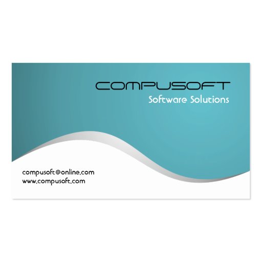 IT Consultant - Business Cards (front side)