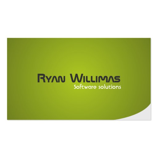 IT Consultant - Business Cards