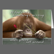 It Feels like Something's Missing Card by ironydesign It Feels like Something's Missing Card