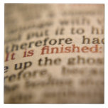 IT IS FINISHED  JOHN 19:30 tiles