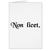 It is not allowed. cards