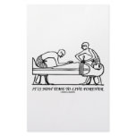 It Is Now Time To Live Forever Egyptian Embalming Customized Stationery