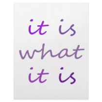 It is What It is Humor t-shirts letterhead