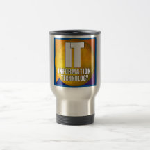 IT LOGO - INFORMATION TECHNOLOGY COFFEE MUG