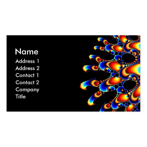 It - Mandelbrot Fractal Art Business Cards