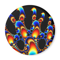 It - Mandelbrot Fractal Art Magnet