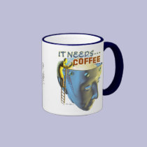 It Needs Coffee Mug mugs