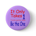 It Only Takes One Button by pharrisart It Only Takes One Button