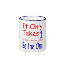 It Only Takes One Ringer Mug mugs