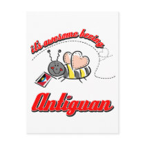 It’s awesome being Antiguan Postcard