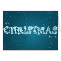 xmas, christmas, december, winter, holidays, snow, ice, snowflakes, joy, joyful, christmas eve, Card with custom graphic design
