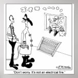 It’s not an electrical fire. posters