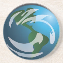 It saves the Land Drink Coaster