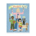 It shouldn't hurt to be a child postcards