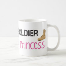 It Takes A Soldier To Love A Princess Coffee Mugs