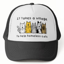 It Takes a Village to Help Homeless Cats Hats