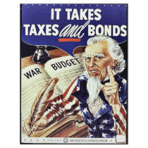 It Takes Taxes And Bonds flyers