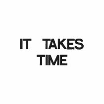 IT TAKES TIME embroidered shirts