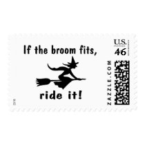 It The Broom Fits Ride It Stamps