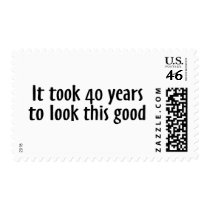 It Took 40 Years To Look This Good Stamps