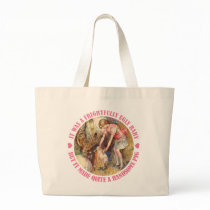 IT WAS A FRIGHTFULLY UGLY BABY, ALICE THOUGHT CANVAS BAGS