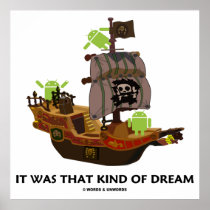 It Was That Kind Of Dream (Android Ghost Ship) Poster