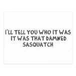 It Was That Sasquatch Postcards