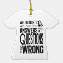 It Was The Questions We Had Wrong Christmas Ornaments