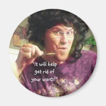“It Will Help Get Rid of Your Warts!” Refrigerator Magnets