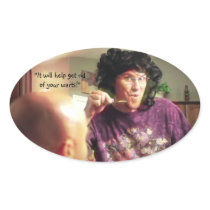 “It Will Help Get Rid of Your Warts!” Stickers