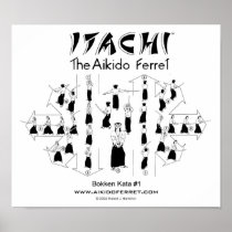 Itachi Bokken Kata #1 Poster
