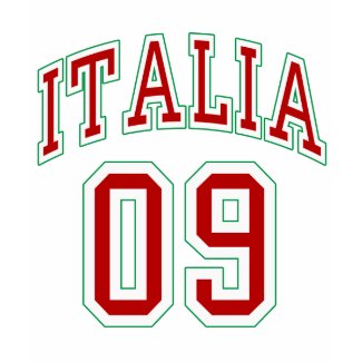 Italia 09 t shirt shirt